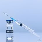 Vaccination Flacon avec seringue